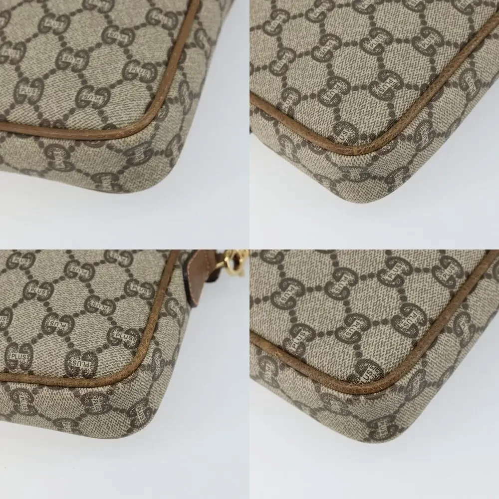 Gucci GG Plus Clutch Bag Beige